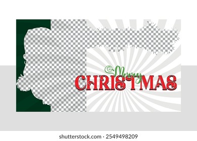 Merry Christmas with editable text  style effect premium vectors .