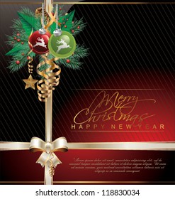 Merry Christmas Elegant Background