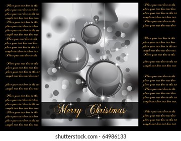 Feliz Navidad Elegante fondo para volantes o afiches