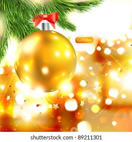 Feliz Navidad Elegante fondo sugerente para tarjeta de felicitaciones