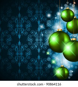 Feliz Navidad Elegante Fondo Sugestivo para Tarjeta de Saludos con fondo completamente vintage totalmente editable.