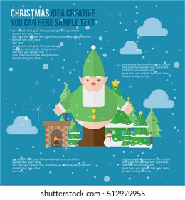 Merry Christmas Element Day Theme Set, Greetings