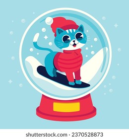 Merry Christmas elements. Happy Christmas background. December 25.  Cartoon Vector illustration. Christmas decorative elements for Poster, Banner, Greeting Card, Flyer, Invitation, Card, Cover.