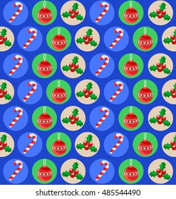 Merry Christmas Elements : Pattern : Vector Illustration