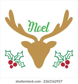 Merry Christmas in English language. Noel modern brush vector calligraphy. Hand drawn calligraphic phrase isolated on white background. Typography for greeting card, postcards, poster, banner.