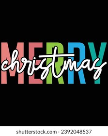 "Merry Christmas" EPS vector file