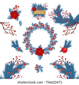 Merry Christmas Everyone, Background With Christmas Elements
