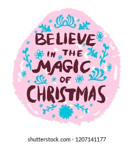 Merry Christmas to Everyone, Background With Typography and Elements