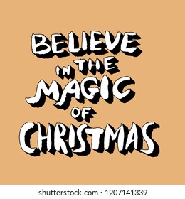 Merry Christmas to Everyone, Background With Typography and Elements