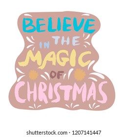 Merry Christmas to Everyone, Background With Typography and Elements