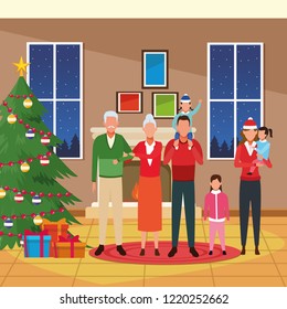 Merry Christmas in family