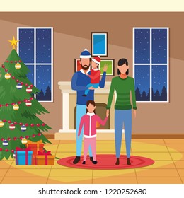 Merry Christmas in family