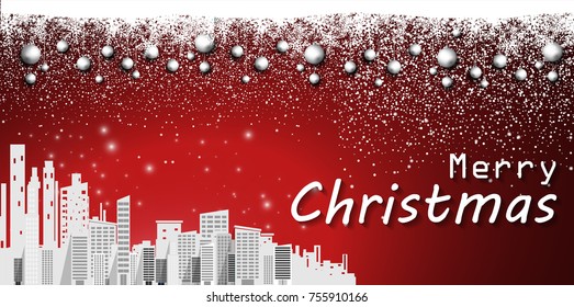 Merry christmas festival background.