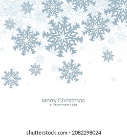 Merry Christmas festival background design vector