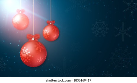 Merry christmas festival background holiday. Xmas decorations season