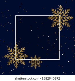 merry christmas festival card with text space