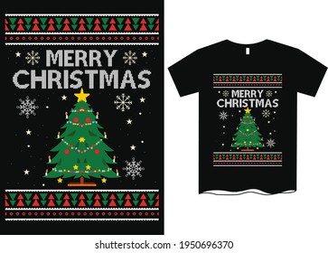 Merry Christmas- Christmas Festival T-Shirt Designs