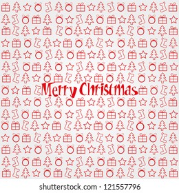 Merry Christmas Festive Background.Christmas pattern