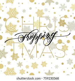 Merry Christmas flourish hand drawn calligraphy lettering of swash line typography for greeting card design. Vector festive ornamental quote Christmas text on holiday white background.