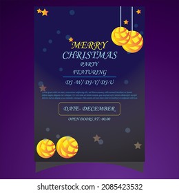 MERRY CHRISTMAS FLYER TEMPLET DESIGN