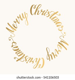 Merry Christmas frame