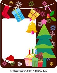 merry christmas frame