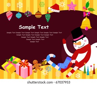 merry christmas frame