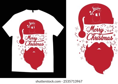 Feliz Natal - Natal engraçado bonito gato T-shirt Design, Vintages Tshirt, Vetor, Árvore de Natal, Feliz Natal Dia 