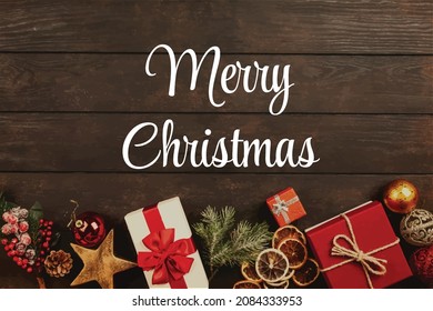 Merry Christmas Gift Card Design