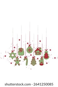 Merry Christmas golden colour card graphic design, vector illustration. festive Christmas white background. Nice postcard, textile, used for kitchen towel,