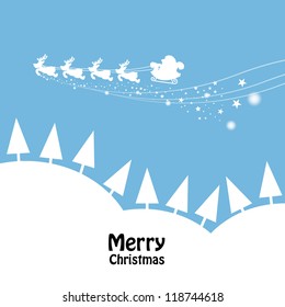 Merry Christmas graphic design - abstract background