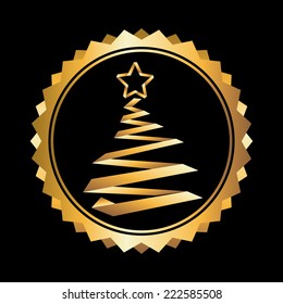 merry christmas graphic design , vector illustration