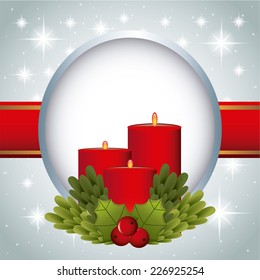 merry christmas graphic design , vector illustration