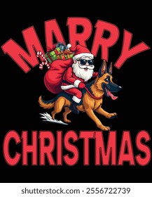 Merry Christmas Graphic t-shirt design 