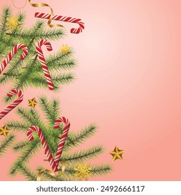 Merry Christmas Graphic Vector Background