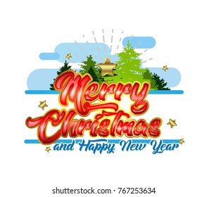 Merry Christmas Greeting background