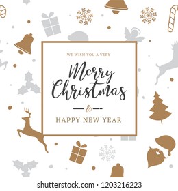 Merry Christmas Greeting Card