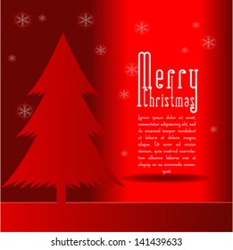 Merry Christmas, Christmas Greeting Card.