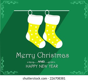 Merry Christmas Greeting Card
