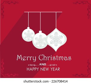 Merry Christmas Greeting Card