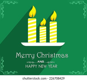 Merry Christmas Greeting Card