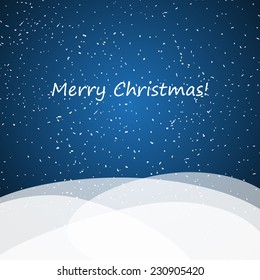 Merry Christmas Greeting Card