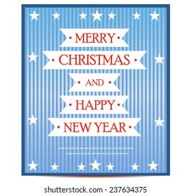 Merry Christmas Greeting Card