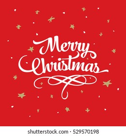 Merry Christmas. Christmas greeting card