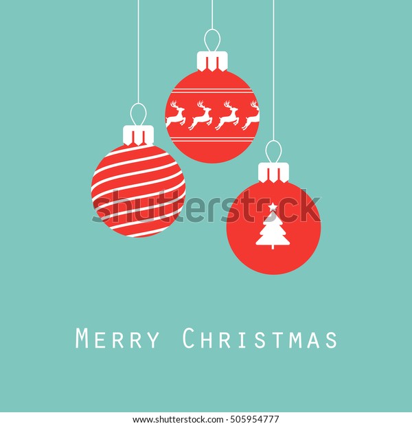 メリークリスマスグリーティングカード クリスマスボール ベクターイラスト のベクター画像素材 ロイヤリティフリー