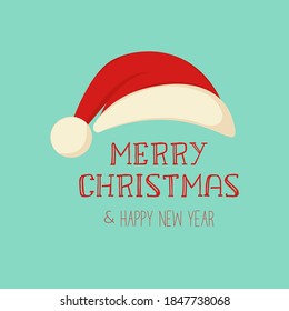 Merry Christmas - Greeting Card - Stock Vector Illustration
