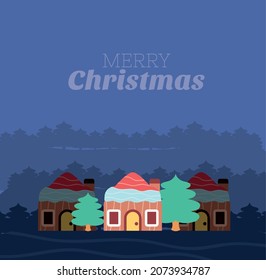 merry christmas greeting card style