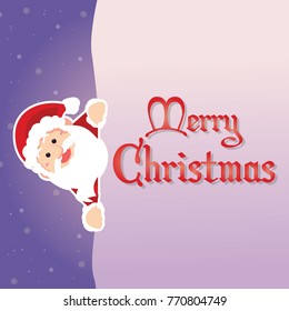 Merry Christmas greeting card style