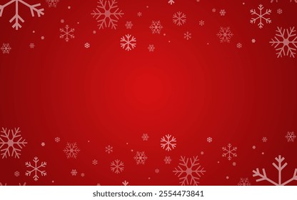 Merry Christmas greeting card vector background design