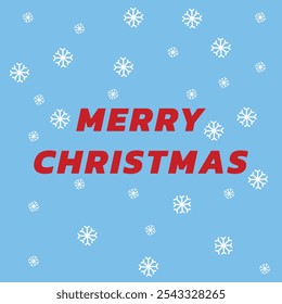 Merry Christmas greeting card. Xmas backgrounds with beautiful snowflakes pattern. Holiday vector templates for banner, invitation, poster, advertising, social media